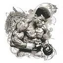 muhammad ali tattoo design idea