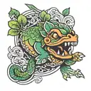 kappa tattoo design idea