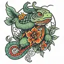 kappa tattoo design idea
