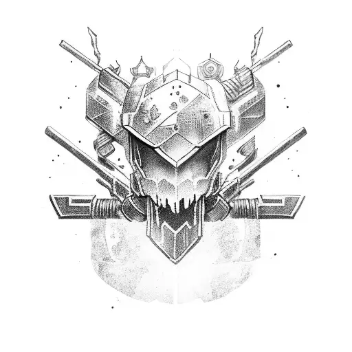armour of god tattoo design idea