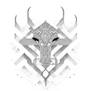 arabic calligraphy  tattoo design idea