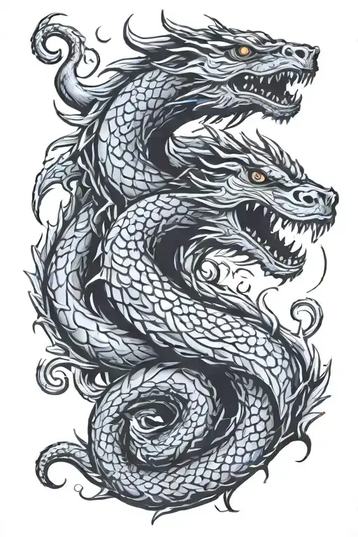 jormungand tattoo design idea