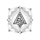 Valknut Symbol tattoo design idea