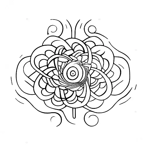 Infinite symbol made of colourful flowers and the word "gratitude". tattoo design idea