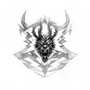 Wild hunt symbol the witcher tattoo design idea