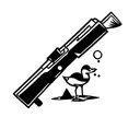 Duck with a gun tattoo design idea
