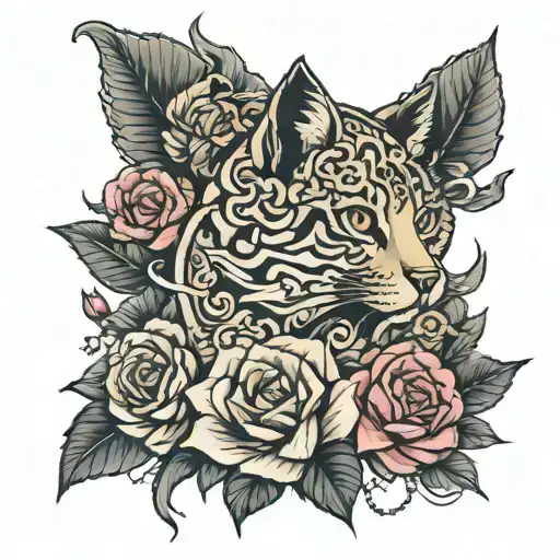 Nikolai love Natalya tattoo design idea