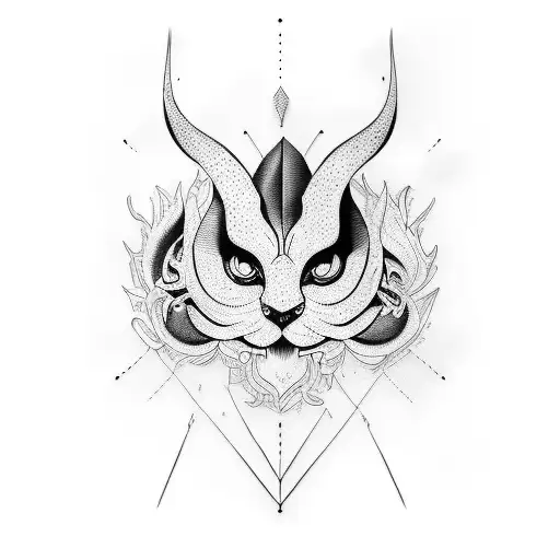 Life line tattoo design idea