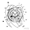 interstellar movie tattoo design idea