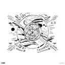 interstellar movie tattoo design idea