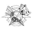 interstellar movie tattoo design idea