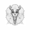 dream with money tattoo design idea