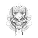 dream with money tattoo design idea