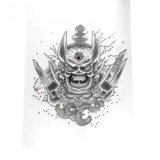 manga in color berserk skull knight dark phantasy tattoo design idea