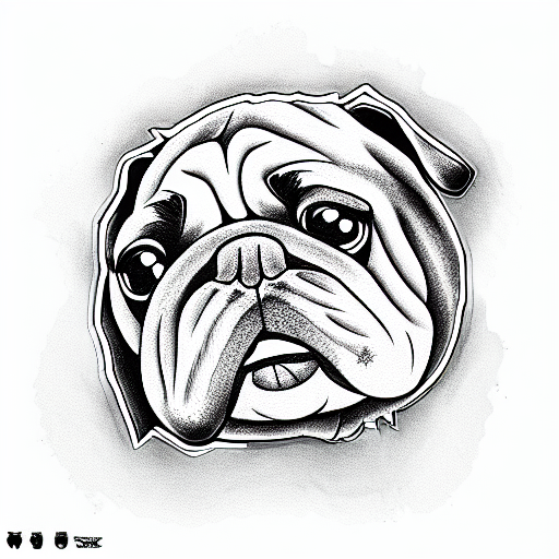 pug five nights at Freddy's  tattoo design idea