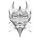 face aye lightning  tattoo design idea