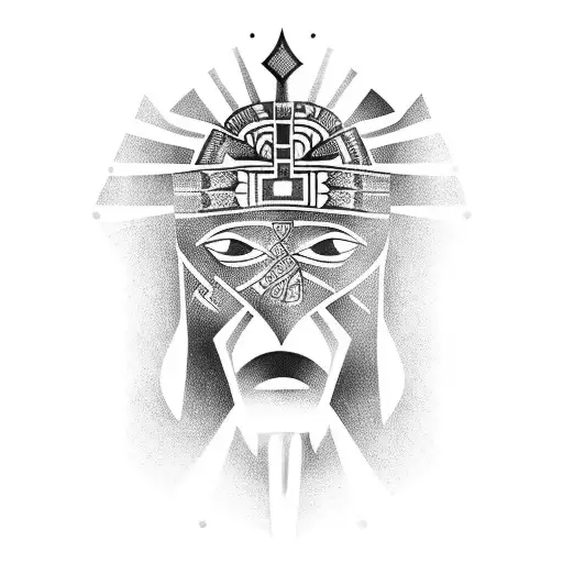 Inca desing tattoo design idea