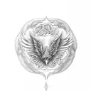 money with wings. tattoo design idea