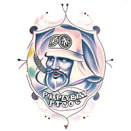 psalm 23:4 tattoo design idea