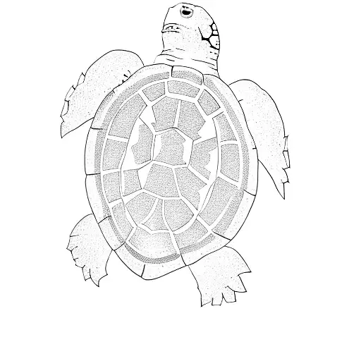 add around the turtle water splashes and minimalistic druid symbol from world of warcraft tattoo design idea