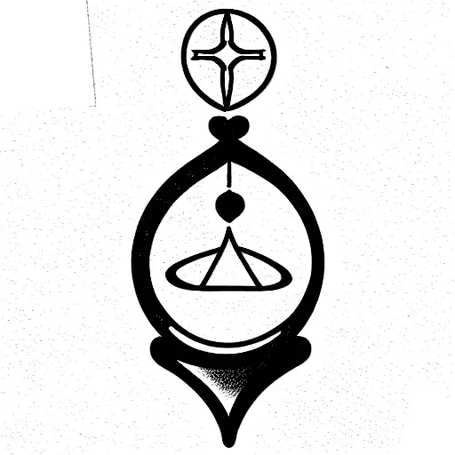 Memento Mori inscription with hourglass tattoo design idea