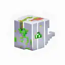 minecraft creeper inside a diamond sword tattoo design idea