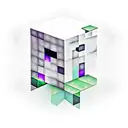 minecraft creeper inside a diamond sword tattoo design idea