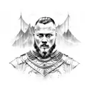 Ragnar lothbrok tattoo design idea