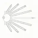 Concha de vieira, with the word "Ultreïa" tattoo design idea