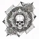and even death will not separate us tattoo design idea