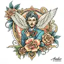 marcus aurelias tattoo design idea