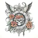 marcus aurelias tattoo design idea