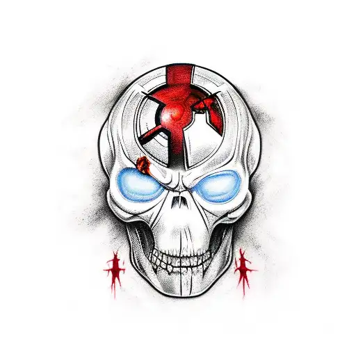 marvel avengers as zombies tattoo design idea