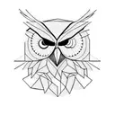 education owl history geography teacher tattoo design idea