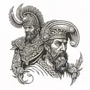 Hannibal Barca tattoo design idea