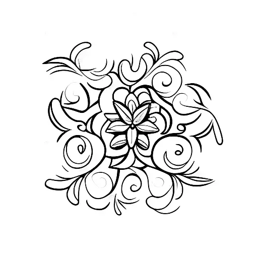 forgetmenot  tattoo design idea