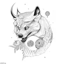 bosque tattoo design idea