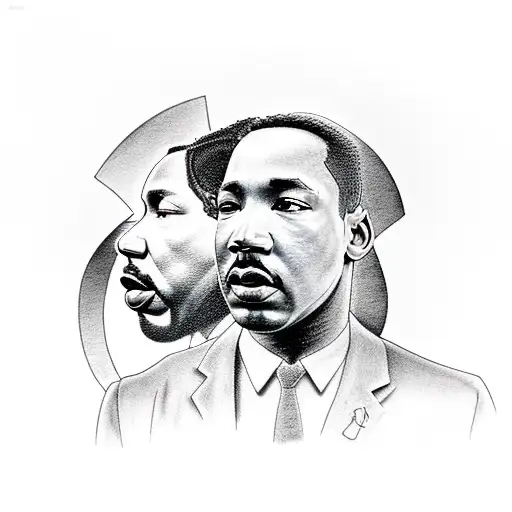 2Pac, Martin Luther King, and Jackie Robinson inspired  tattoo design idea