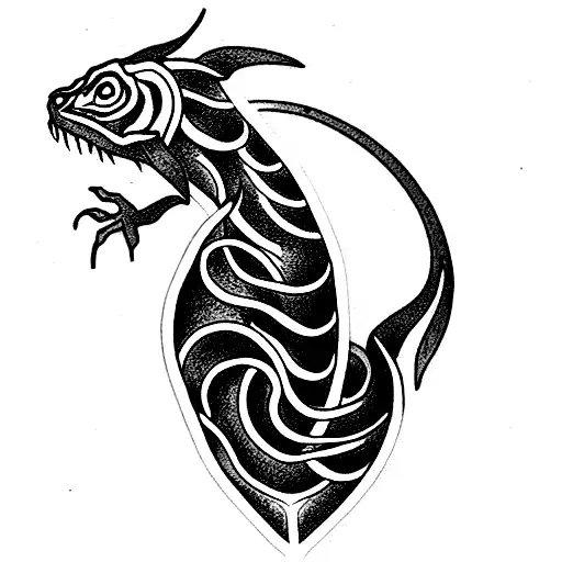 roko's basilisk  tattoo design idea