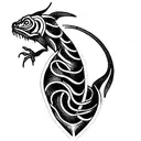 roko's basilisk  tattoo design idea
