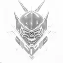 The Doom Slayer tattoo design idea