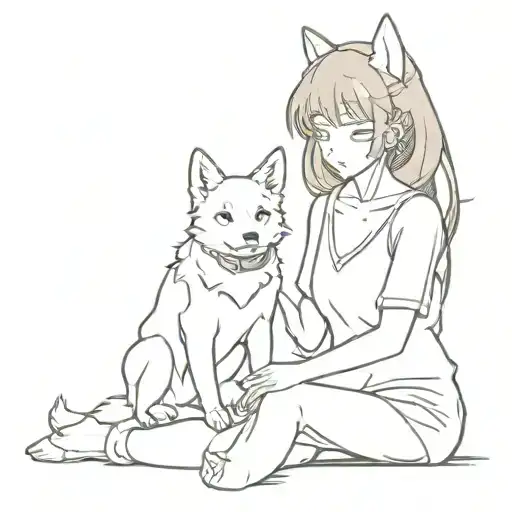 Nana and hachi anime tattoo tattoo design idea