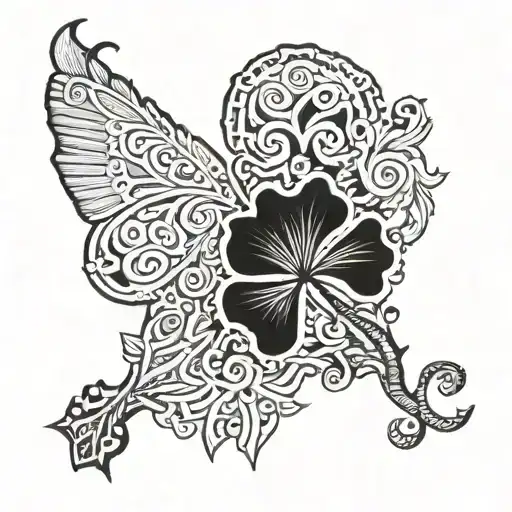 stamp ireland tattoo design idea