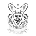 Cardinal virtues of stoicism  tattoo design idea