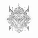 shaka sign tattoo design idea