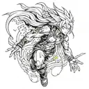 David Martinez from Edgerunner tattoo design idea