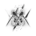 abstract tattoo design idea