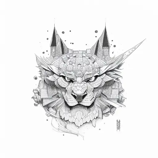 Stay strong tattoo design idea