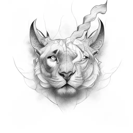 never give up tattoo design idea