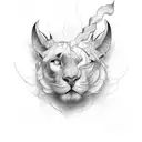 never give up tattoo design idea